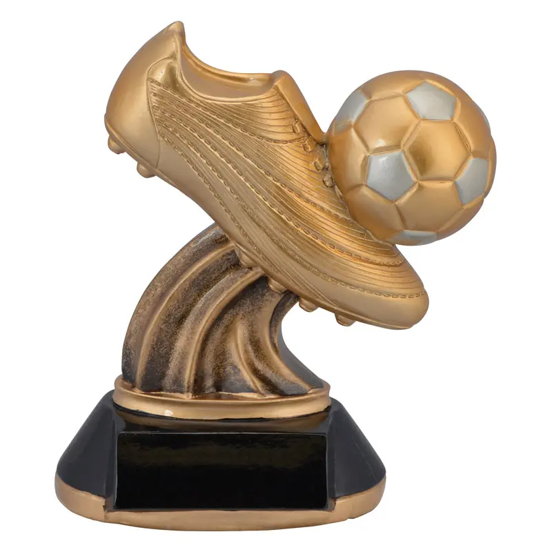 91715GS Golden Cleat Soccer Resin - 7"