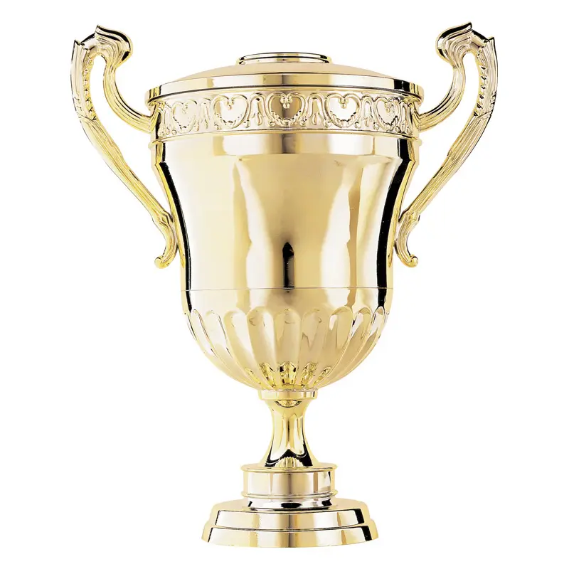 EC-8 European Chalice Plastic Cup, Gold - 8 3/4" (Lid RCL-8 Sold Separately)