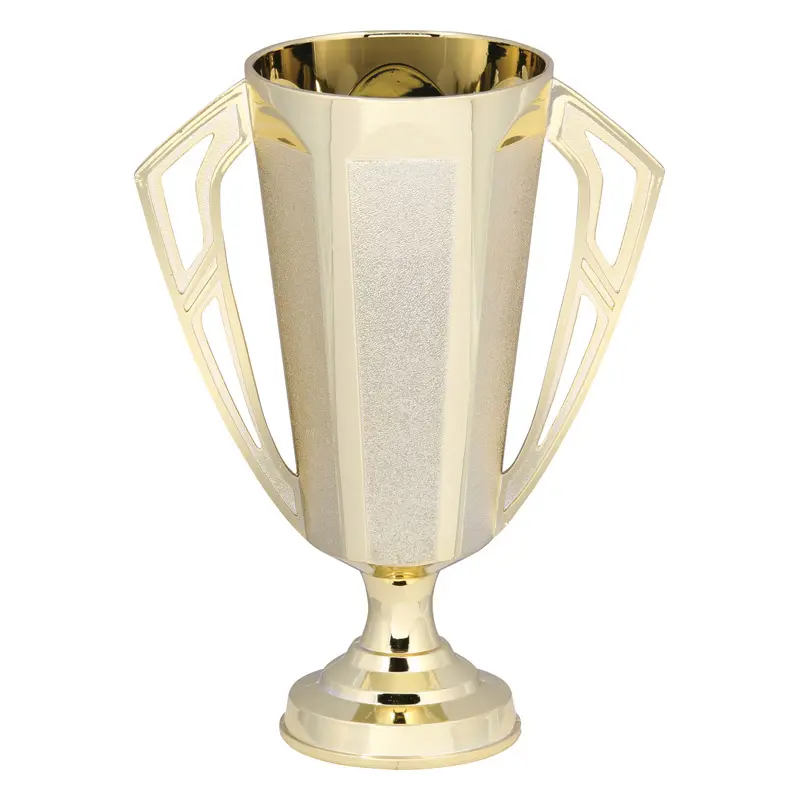 1266-G Bravo Plastic Cup, Gold - 5 3/8"