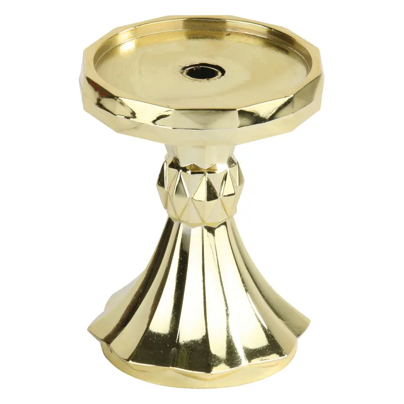 1013-G Diamond Pedestal, Round, Gold - 2 5/8" (Descontinuado)
